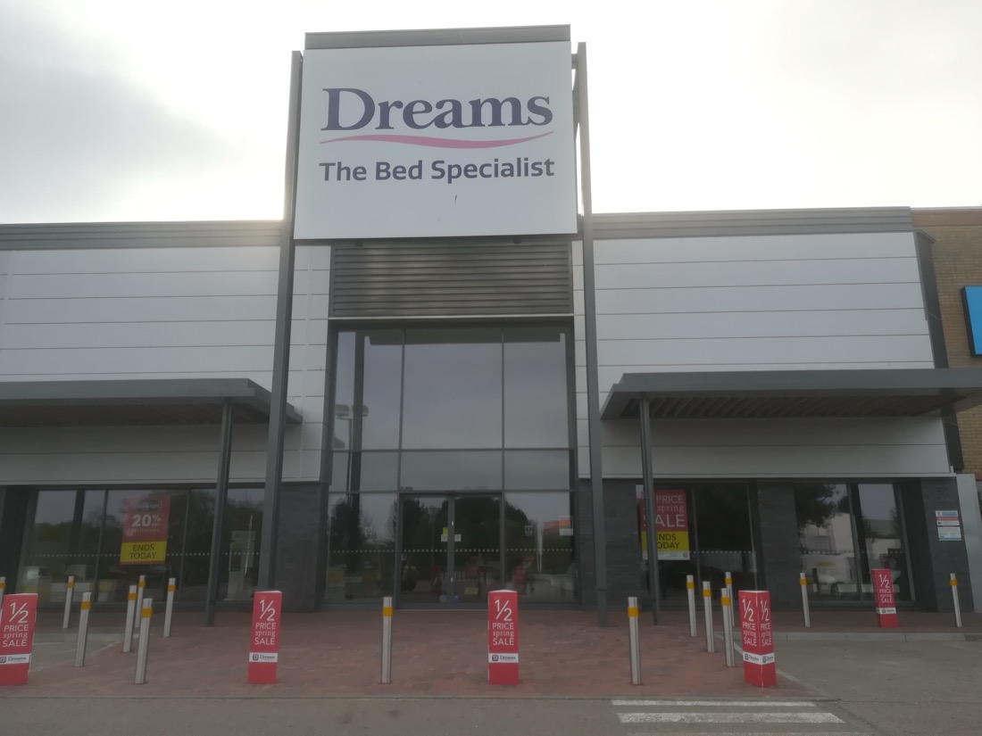 Dreams Store Refurbishment, Colchester - McGregor Builders